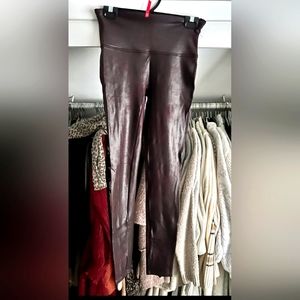 Spanx leggings Wine red M Medium